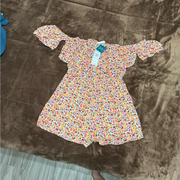 NWT woman’s size large Roxy off the shoulder shorts romper - Picture 11 of 16